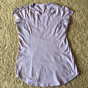 Lululemon lavender running T-shirt